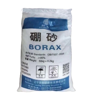 decahydrate CAS granulare bianco 1303-96-4 del borace -99,9% di 95% per industria dei galss o più fertilzier