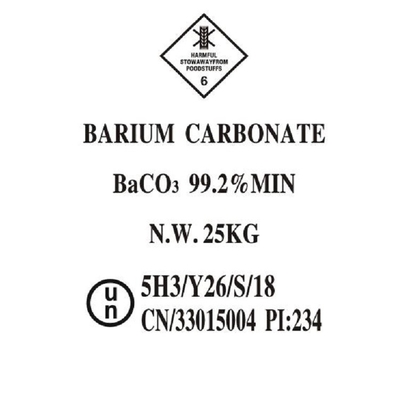 Sali inorganici Baco3, carbonato bianco di purezza del rifornimento 99,2% della fabbrica del bario della luce della polvere di Red Star