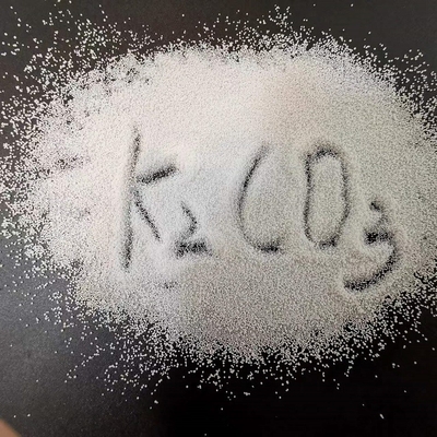 Carbonato di potassio K2CO3, n. CAS 584-08-7 Carbonato di potassio bianco granulare per la fabbricazione di stoviglie