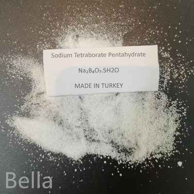 Pentaidrato di borace bianco granulare utilizzato per vetrate ed smalti CAS 12179-04-3 Na2B4O7.5H2O Per fritti in ceramica