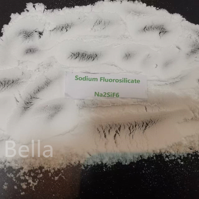 Polvere bianca di fluorosilicato di sodio per la conservazione del legno 99% Na2SiF6 Silicofluoruro di sodio usato per insetticidi e pesticidi