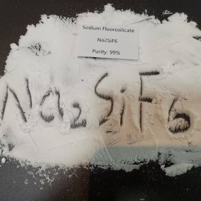 Purezza 99% Polvere di cristallo bianco Fluorosilicato di sodio CAS 16893-85-9 Na2SiF6 SSF Per il trattamento dell'acqua