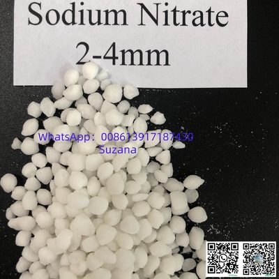 2-4 mm 6-8 mm Forma granulare Nitrato di sodio altamente solubile in acqua