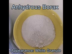 Na2B4O7 Anhydrous Borax White Granule 25kgs/Bag Industrial Grade
